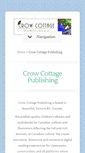 Mobile Screenshot of crowcottagepublishing.com