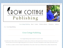 Tablet Screenshot of crowcottagepublishing.com